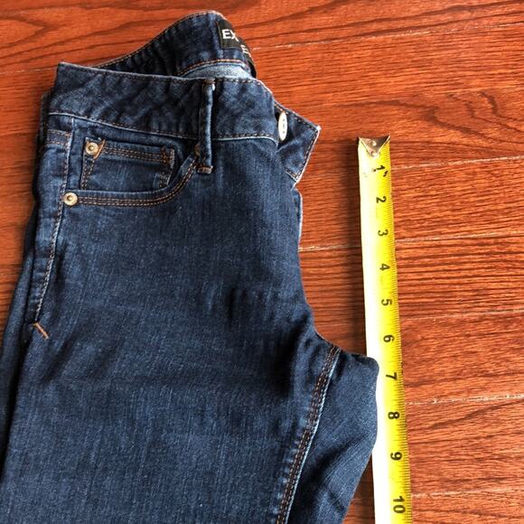 EXPRESS JEANS Dark Blue Stella Low Rise Legging - Picture 6 of 6